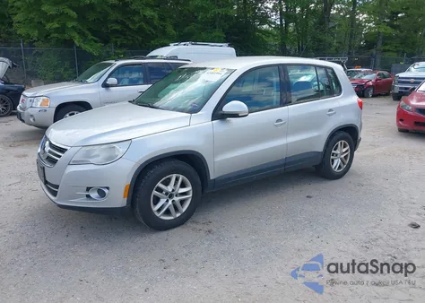 2011 Volkswagen Tiguan S from USA, damaged, VIN WVGBV7AX5BW548053